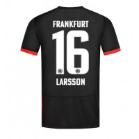 Pánský Fotbalový dres Eintracht Frankfurt Hugo Larsson #16 2024-25 Venkovní Krátký Rukáv